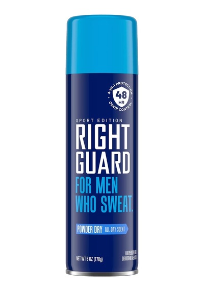 Right Guard Sport Edition Powder Dry Antiperspirant Sprey Deodorant 170gr