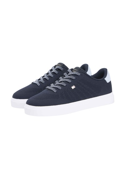 Tommy Hilfiger Kadın Marka Logolu Günlük Kullanıma Uygun Mavi Sneaker Fw0fw09289 Dw6