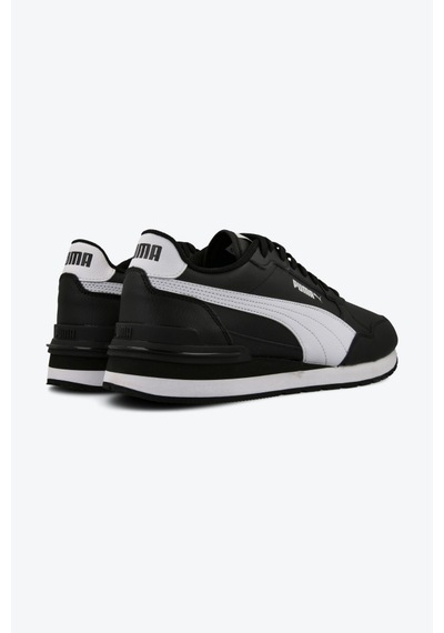 Puma St Runner V4 L Erkek Günlük Sneaker Siyah - Beyaz
