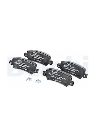 Toyota Corolla Re151 Arka Fren Balatasi 2007-2013 Delphı Lp1864
