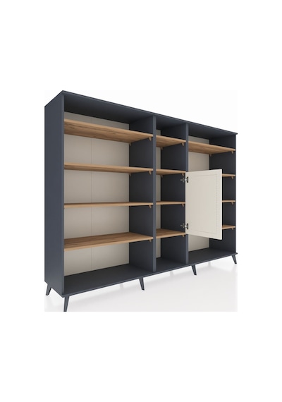 Hyperion Dolap 12 Raflı Tek Kapaklı 220x44x163 Antrasit-aytaşı/ç Antrasit-aytaşı/çam Hyperion Dolap 12 Raflı Tek Kapaklı 220x44x163 Antrasit-aytaşı/ç Antrasit-aytaşı/çam