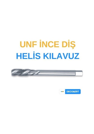 Ert Unf İnce Diş Helis Makine Kılavuzu - Unf 1