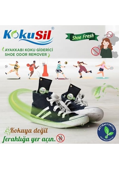 Ayakkabı Koku Giderici Shoe Fresh 2li Set