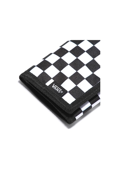 Vans Slipped Kumaş Para Cüzdanı Black/White Check VN000C3HU0I