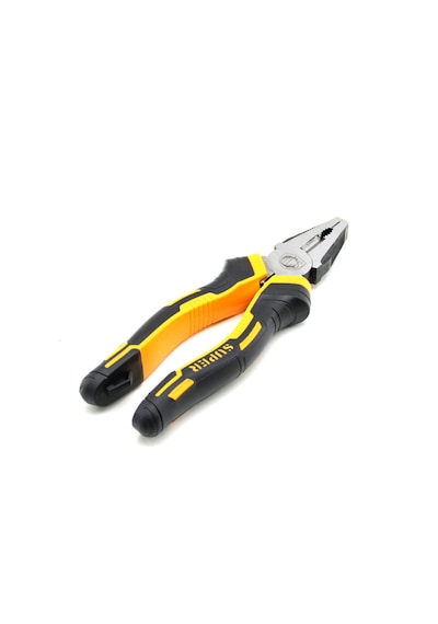 8 İnç 200 Mm Cr-v Krom Vanadyum Çelik Kombine Pense Ergonomik Kaymaz Saplı