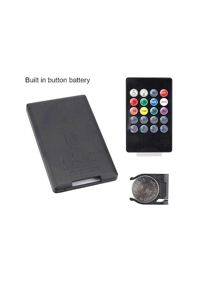 Sese Ve Müziğe Duyarlı Kumandalı App Usb 12 Led Ayak Altı Led