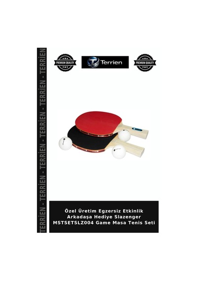 Özel Üretim Egzersiz Etkinlik Arkadaşa Hediye Slazenger Mstsetslz004 Game Masa Tenis Seti