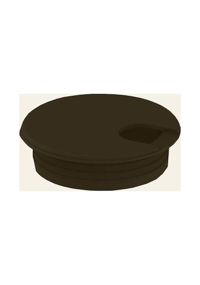 8'li Paket 63 Mm Çapında Kablo Kapağı - Kahverengi