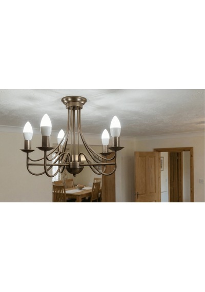 1 Adet Noas Yl96 0701 B 7w Buji Led Ampul 6400k Beyaz Işık E14 Duy Standart