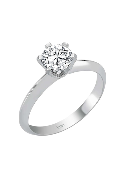 Sirius G Renk 0,85 Karat Pırlanta Tektaş Yüzük HRD Sertifikalı 0804R0359