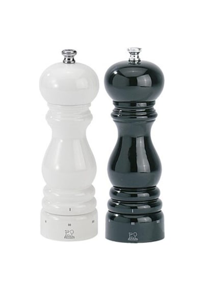 Peugeot Paris Karabiber Ve Tuz Değirmen Seti 18 Cm Siyah Beyaz Siyah - Beyaz