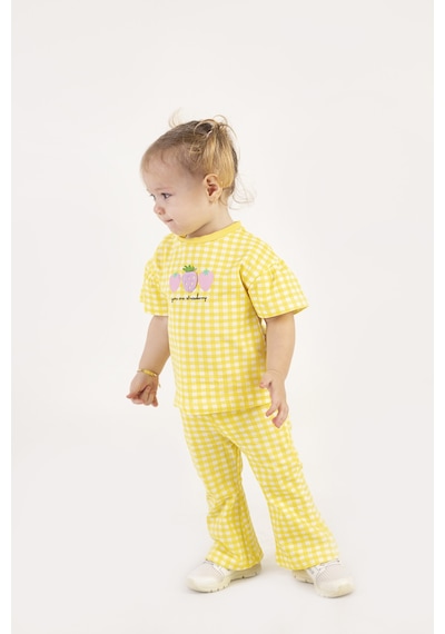 Harika Kids Kız Bebek İspanol Paça Alt-üst Takım 001