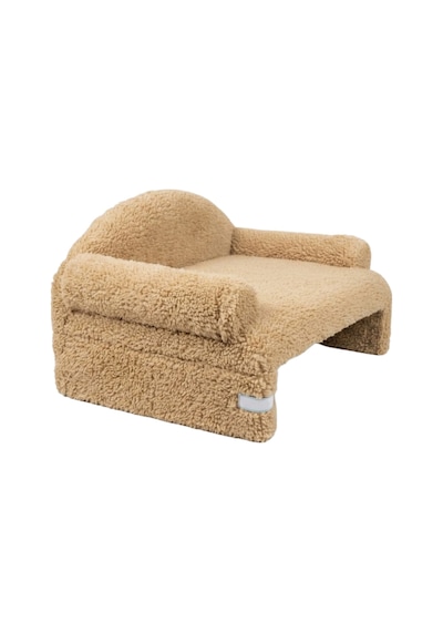 Reyo Pet Peluş Kedi Oturma Koltuğu Kedi Yatağı Kahve
