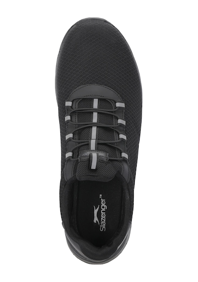 Slazenger Flex Fıt I Erkek Büyük Beden Siyah / Siyah Koşu & Yürüyüş Spor Ayakkabısı