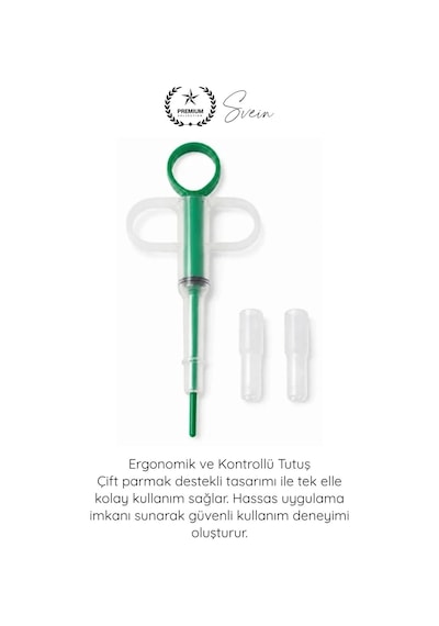 Evcilhayvan Petshop Kedi Köpek Tablet Şırınga Hap Yutturma Aparatı Evcil Hayvan İlaç Verme Enjektör