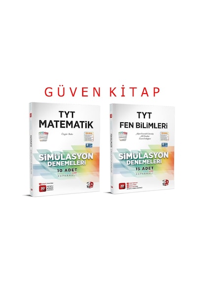 3d Yayınları Tyt Matematik Fen Bilimleri Deneme Seti