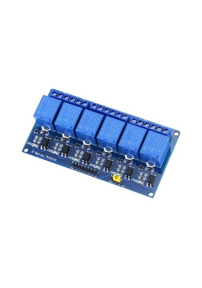6 Kanal 24v Röle Kartı 24v 6 Kanal Röle Modülü