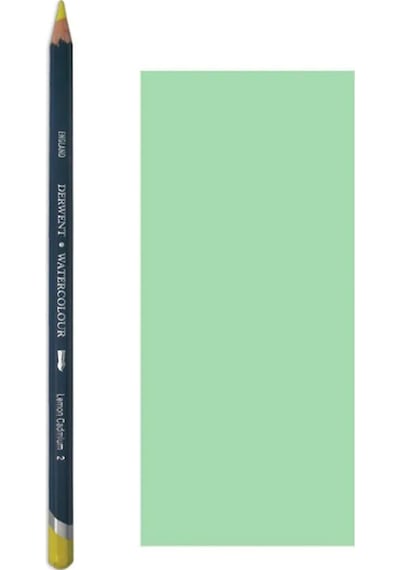 Derwent Watercolour Pencil Suluboya Kalemi 32844 Water Green