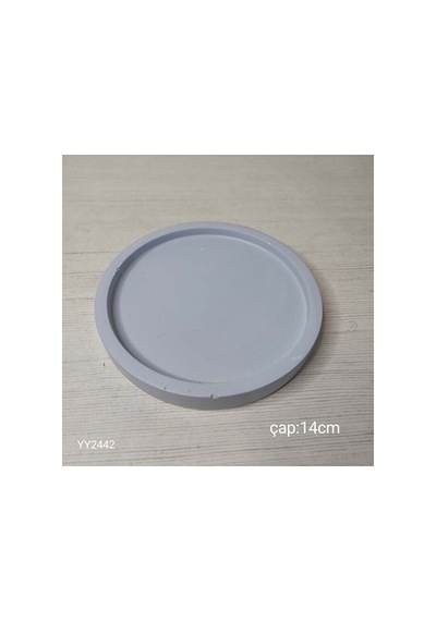 Yy2442 Yuvarlak Sunumluk 14cm Silikon Kalıp