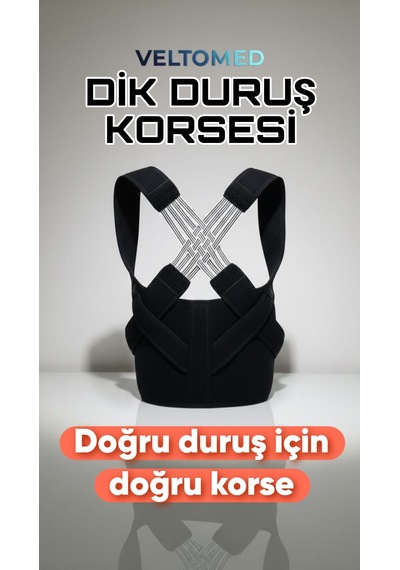 Ortopedik Dik Duruş Korsesi Kamburluk Sırt Omuz Korse Dik Durmak Için Dik Durma Aparatı Kambur Kifoz