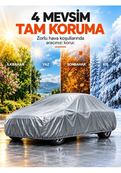 Kia Picanto 2011-2017 Hatchback Uyumlu Araba Brandası Oto Branda Araba Örtüsü Araç Çadırı