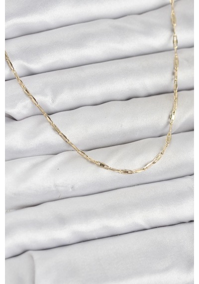 Mey İthalat Cm 14k Gold Renk Pirinç Ataç Zincir 60 Cm Kadın Kolye - Özel Seri Meyeb6981e0e504da8405ae055f14 altın