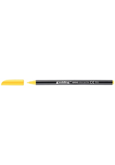 Edding 1200 Ince Uçlu Grafik Kalemi Siyah