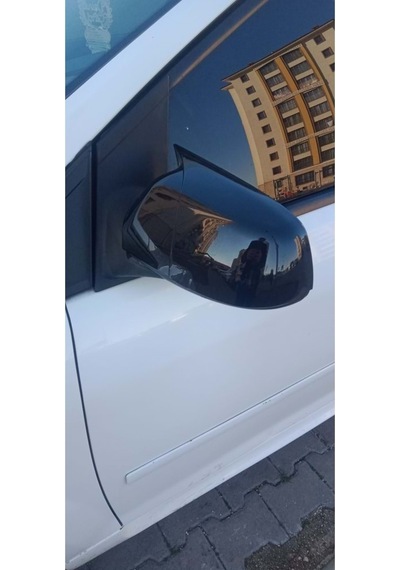 Focus 2 Yarasa Ayna Kapağı Plastik Parlak Siyah