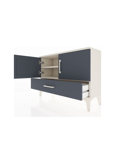 Arges Şifonyer 2 Raflı Tek Çekmeceli 2 Kapaklı 88x30x64 Aytaşı-antrasit Aytası Arges Şifonyer 2 Raflı Tek Çekmeceli 2 Kapaklı 88x30x64 Aytaşı-antrasit Aytası