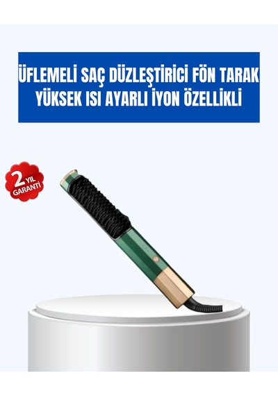 Ayarlanabilir Isı Kontrollü Saç Şekillendirme Seti Tüm Saç Tipleri İçin Uygun