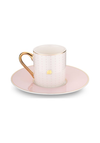 Jumbo Navy 2'li Kahve Fincan Takımı Pink Pembe