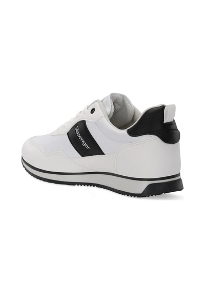 Slazenger Onset I Erkek Beyaz / Siyah Sneaker Beyaz - Siyah