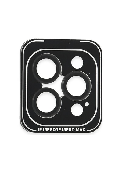 Cosmotex Joko iPhone Uyumlu 15 Pro Max Pvd Metal Kamera Lens - Siyah 99264334