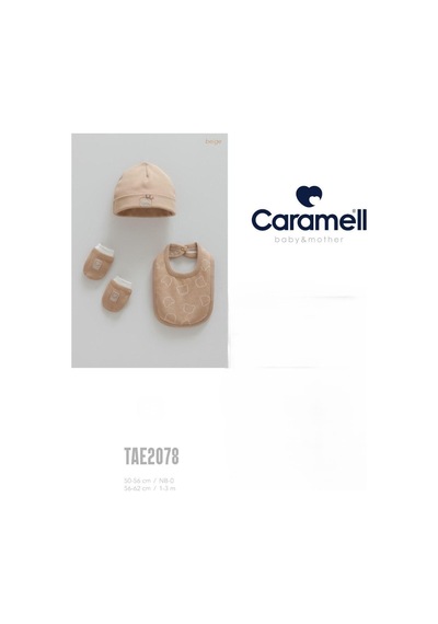 Caramell My Baby Kumsal 4lü Takım Aksesuar Eldiven Önlük Bere Çok Havalı Very Cool 2078 Kahverengi Bej Bej Caramell My Baby Kumsal 4lü Takım Aksesuar Eldiven Önlük Bere Çok Havalı Very Cool 2078 Kahverengi Bej Bej