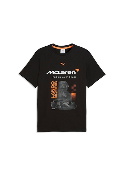 Puma Mclaren Racıng Drıver Tee Norrıs Erkek Günlük Tişört 63745101 Siyah Siyah
