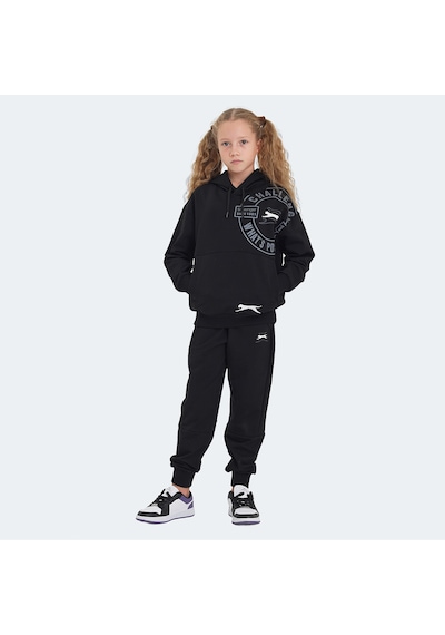 Slazenger LISEY IN Unisex Çocuk Eşofman Takımı Siyah