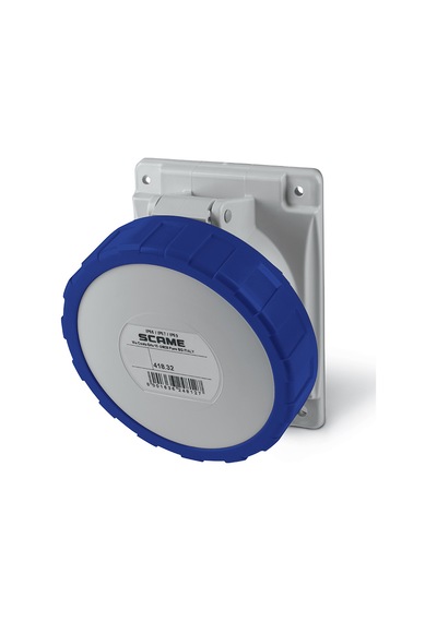 Scame IP67 Mak. Prizi (Eğik) 3 x 32 A (2P+E) Monofaze