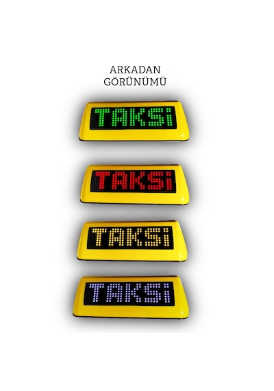 Yeni Nesil Akıllı Taksi Tepe Lambası 0000