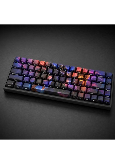 Özel Lol Odyssey Aatrox 68 Tuş Pbt Cherry Profil Boya Süblimasyon Yan Baskılı Mekanik Klavye Keycaps Seti