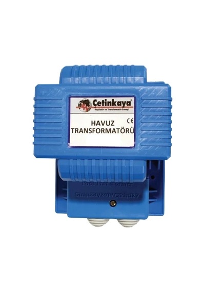 Havuz Trafosu 220v - 12v 300va Bakır Sargı Polyester Çetinkaya S23 C00 03
