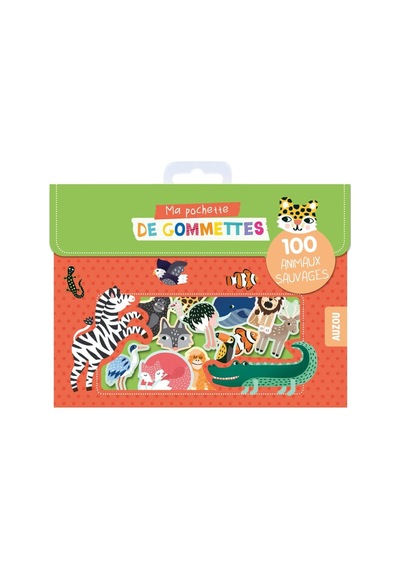 Ma Pochette De Gommettes - 100 Animaux Sauvages