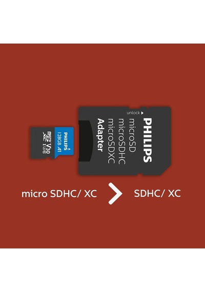 Micro Sdxc Kartı 128 Gb, Class 10 Uhs-ı U3 4k, Adaptör