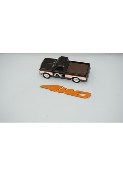 Dk Tuning Arazi Off Road 4wd Turuncu Abs Yazı Logo Amblem Bagaj Arma