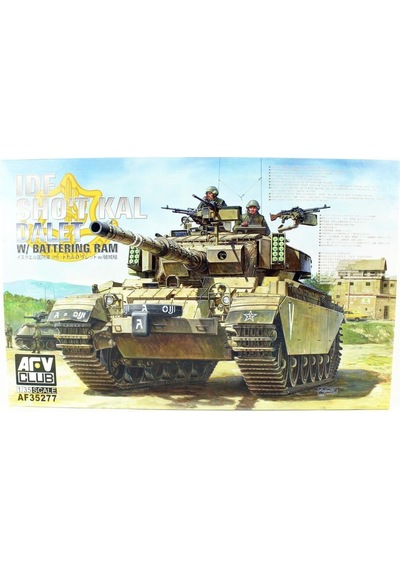 Afv Club Af35277 1/35 Ölçek, Idf Sho't Kal Dalet W/ Battery Ram Tankı, Plastik Model Kiti-51353