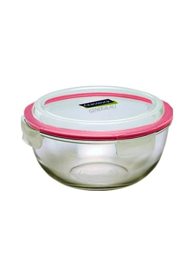 Glasslock Yuvarlak Cam Saklama Kabı 1000Ml