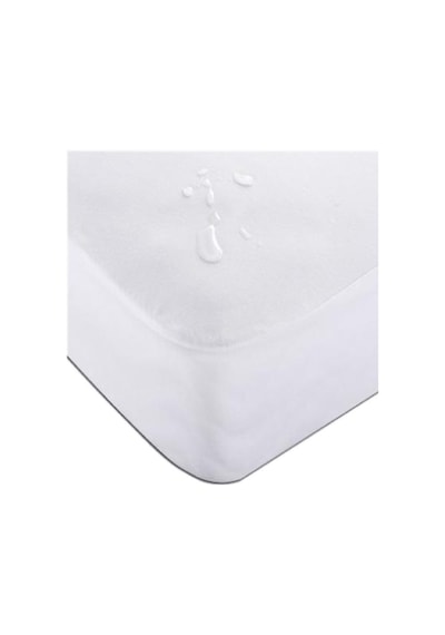Sıvı Geçirmez Yatak Alezi Fitted 160x200+30 Cm Micro Yumuşak Beyaz