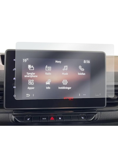 Nissan Townstar Van 8 İnç Multimedya Mat Ekran Koruyucu