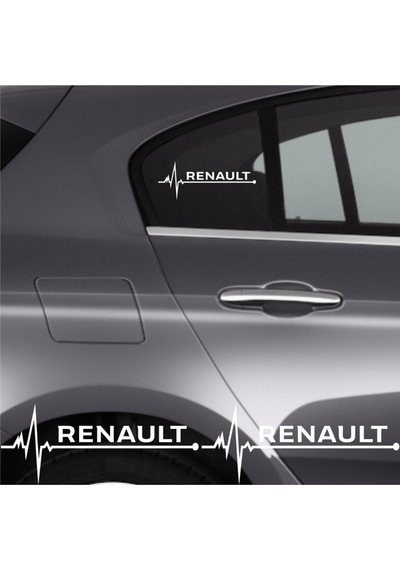 Renault Captur Için Uyumlu Aksesuar Oto Ritim Sticker 2 Adet 20 9 Cm