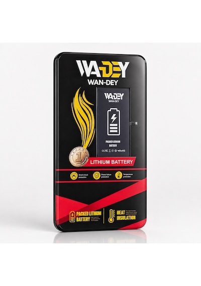 Wan-dey Apple iPhone Uyumlu 13 Pro Max  Uyumlu Batarya 4950 Mah Uyarı Vermeyen Pil