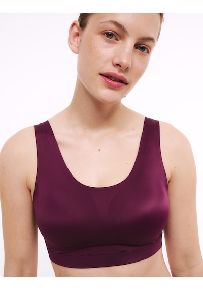 Marks & Spencer Flexifit Balensiz Crop Top Sütyen Bordo